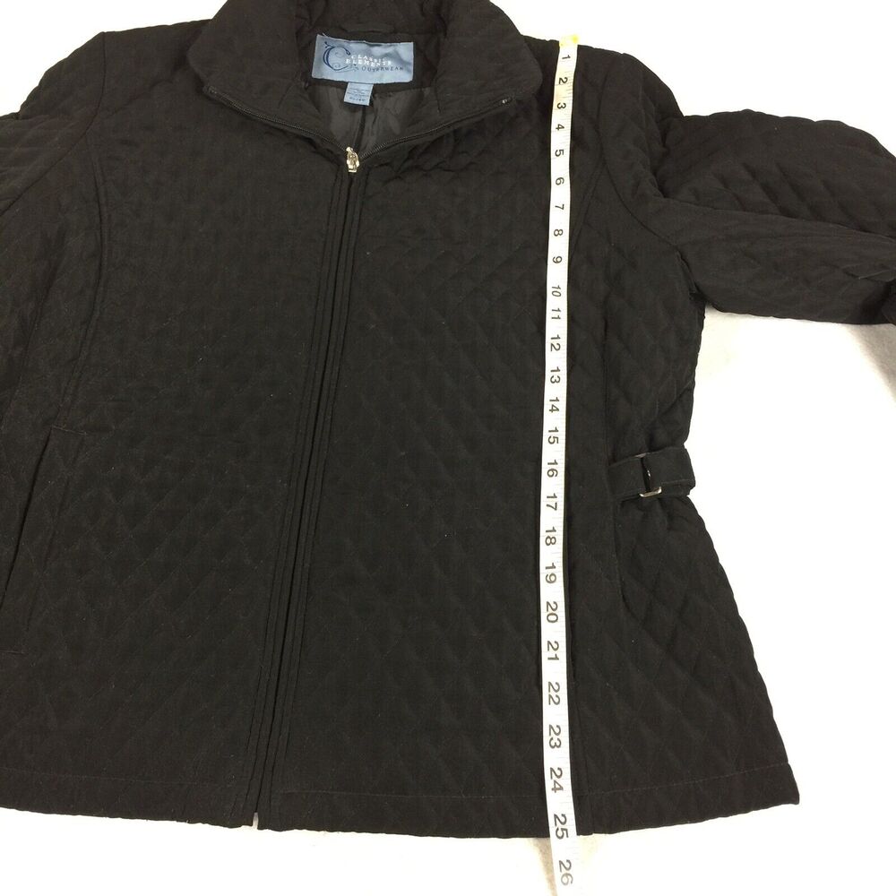 Classic Elements Quilted Coat Size Extra Large Wo… - image 7